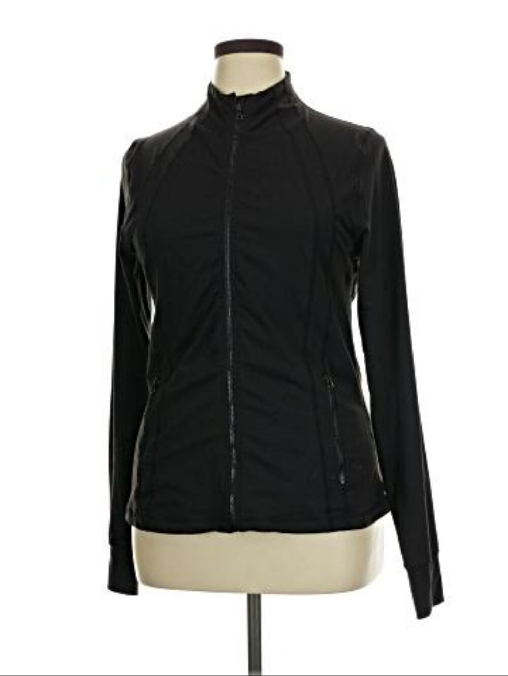 Eastern Mountain Sports Women's Black Zip-Front Active Jacket